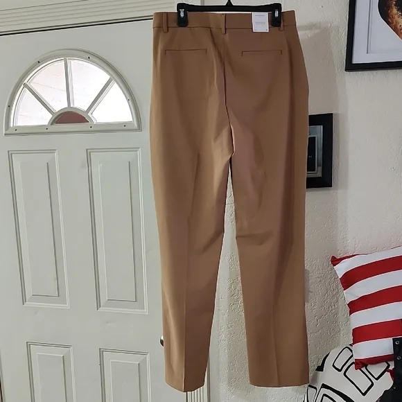 NWT Banana Republic Straight High-Rise Sculpted Easy Trouser Sz 14 Tall Office - Picture 8 of 8